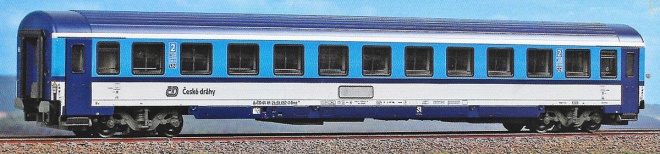 Passenger car 2nd class ype Bmz 235 Najbrt<br /><a href='images/pictures/ACME/306840_c.jpg' target='_blank'>Full size image</a>